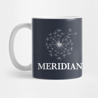 Meridian DBT stacked logo inverse Mug